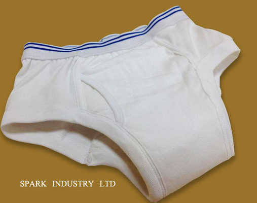 Wiederverwendbare erwachsene Inkontinenz-Unterwäsche, 100% reine Baumwollnahtlose Inkontinenz-Memoranden mit Auflage