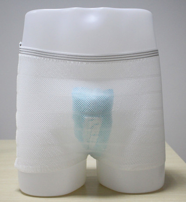Windel, die Wegwerfmaschen-Inkontinenz-Hosen zu den Servietten für Babys und Kinder herstellt